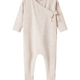 Rubetta Sleeper Onesie in Wheat