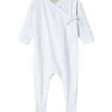 Rubetta Sleeper Onesie in Light Blue