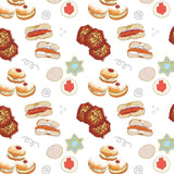 Hanukkah Gift Bag Latke, Cookies, Donuts, Sufganiyot