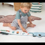 Fold-Out Soft Book Croco Green