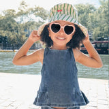 Cherry Kiss Stripy Reversible Sun Hat 3-6 Years