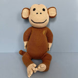 Knitted Monkey Doll (Handmade)