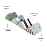 Fold-Out Sensory Cube Deer Friends Colour Mix