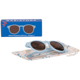 Baby and Kids Baby Blue Keyhole sunglasses with Amber Lens
