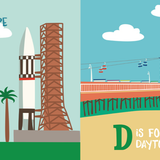 F Is for Florida - Kids' Educational Book