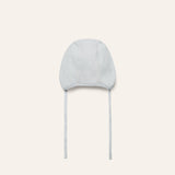 Organic Pima cotton baby hat - blue