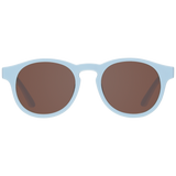 Baby and Kids Baby Blue Keyhole sunglasses with Amber Lens