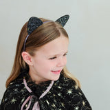 Spooky Glitter Cat Ears