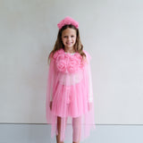Pink Ruffle Flower Tutu