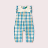 Blue Flowers Frill Summer Romper