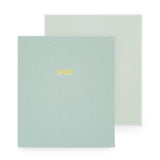 Baby Book, Mist Green