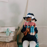 Handcrafted Fun-Loving Pirate Doll – Organic Cotton Crochet