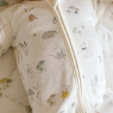 Ribbed Baby Sleeper Magical Forest