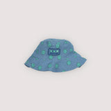 Smiley Denim Bucket Hat