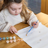 Paint by Numbers Kit & Canvas for Kids - Flower Patch