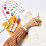 Wipeable Silicone Coloring Mat - Sweet As