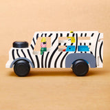 Wooden Safari Truck with Animals