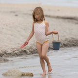 Rose Flowers Recycled One Piece Swimsuit