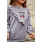 Wally Frill Sweat Shirt Tradewinds