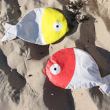 Kids Wet Bag Finn the Fish Neon Yellow