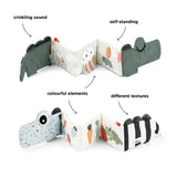 Fold-Out Soft Book Croco Green