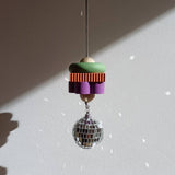 Fun and colorful “Square” Jesmonite Suncatcher