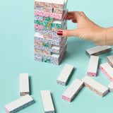 Floral Tumbling Tower Game