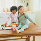 Green Bloom Pajama Set