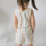 Tank Set in Pastel Stripes