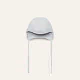 Organic Pima cotton baby hat - blue