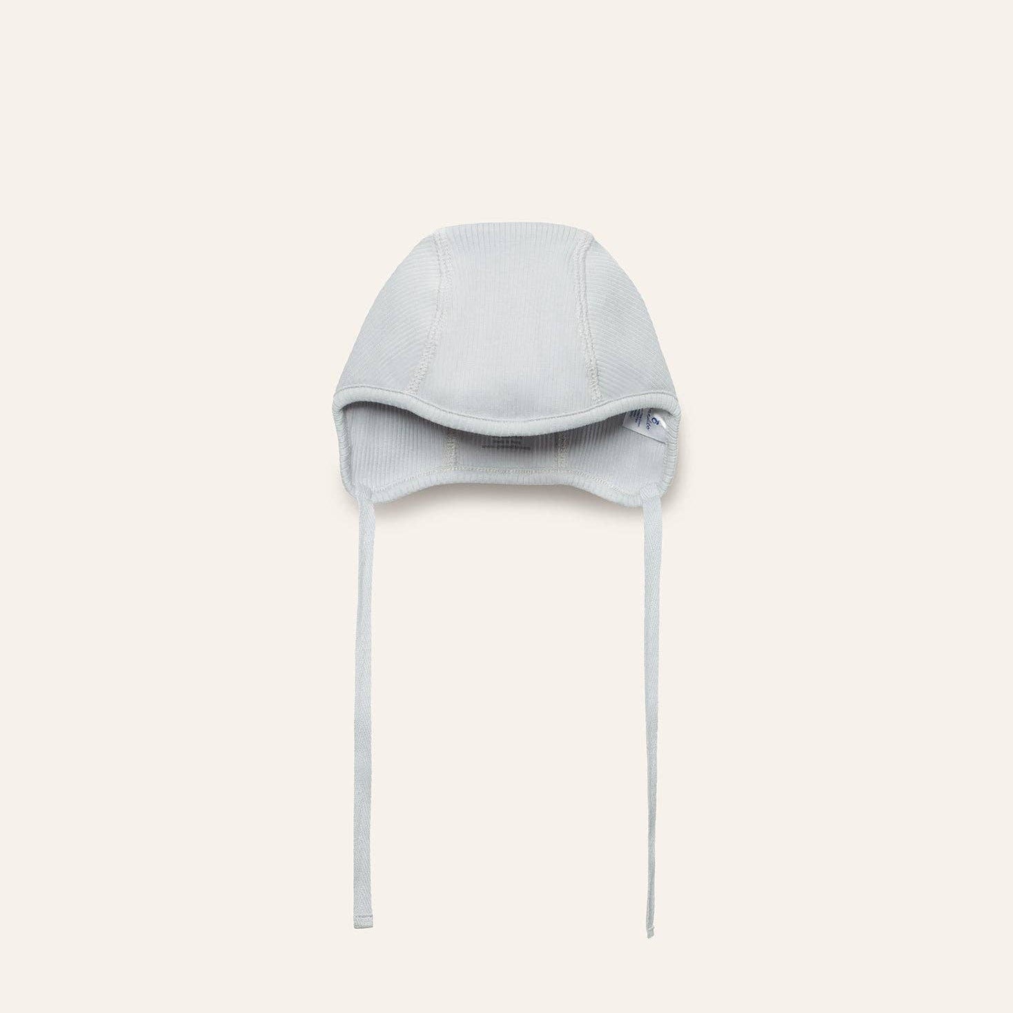 Organic Pima cotton baby hat - blue