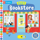 Busy Bookshop: Push, Pull, Slide