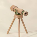 Wooden Tripod Telescope – 15x Zoom