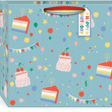 Birthday Brights Cakes X-Large Horizontal Bag
