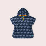 Singing Whales Baby Towel Poncho