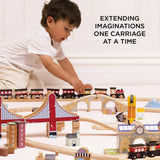 Great Green Train & Goods Wagons