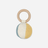 Teether Beach Cotton Crochet Rattle Ball