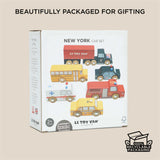 American Wooden Car Set
