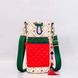Water Bottle Sling, Cherry Hearts