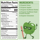 Skout Organic Apple Pie Kids Snack Bar | Nut-Free