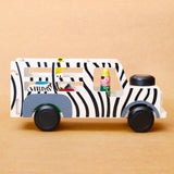 Wooden Safari Truck with Animals