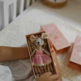 Levlovs Mouse Lulu in a Box with the Bedding Summer Gift
