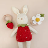 Plush Bunny Strawberry Toy Stuffed Animal