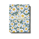 Seventies Daisy wrapping paper
