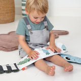 Fold-Out Soft Book Croco Green