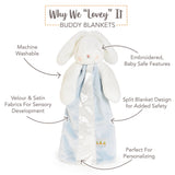 Bud Bunny Buddy Blanket