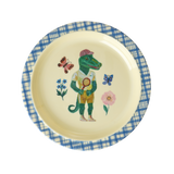 Kids Plate - Blue - Nathalie Lété Print