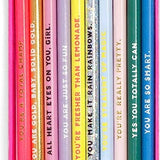 Compliment Pencil Set , Assorted Set of Ten