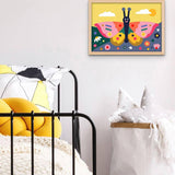 Paint by Numbers Kit & Canvas for Kids - Spring Wings
