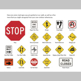 Begin One Way: A Children's Book Of Road Signs